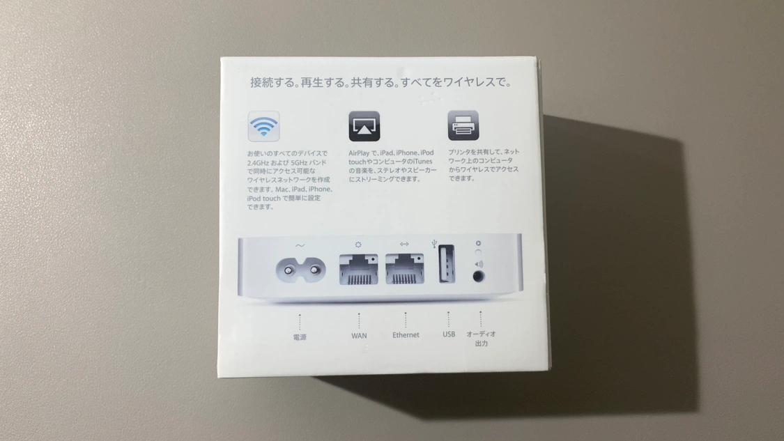 Apple AirMac Express MC414J/A A1392の写真5枚目