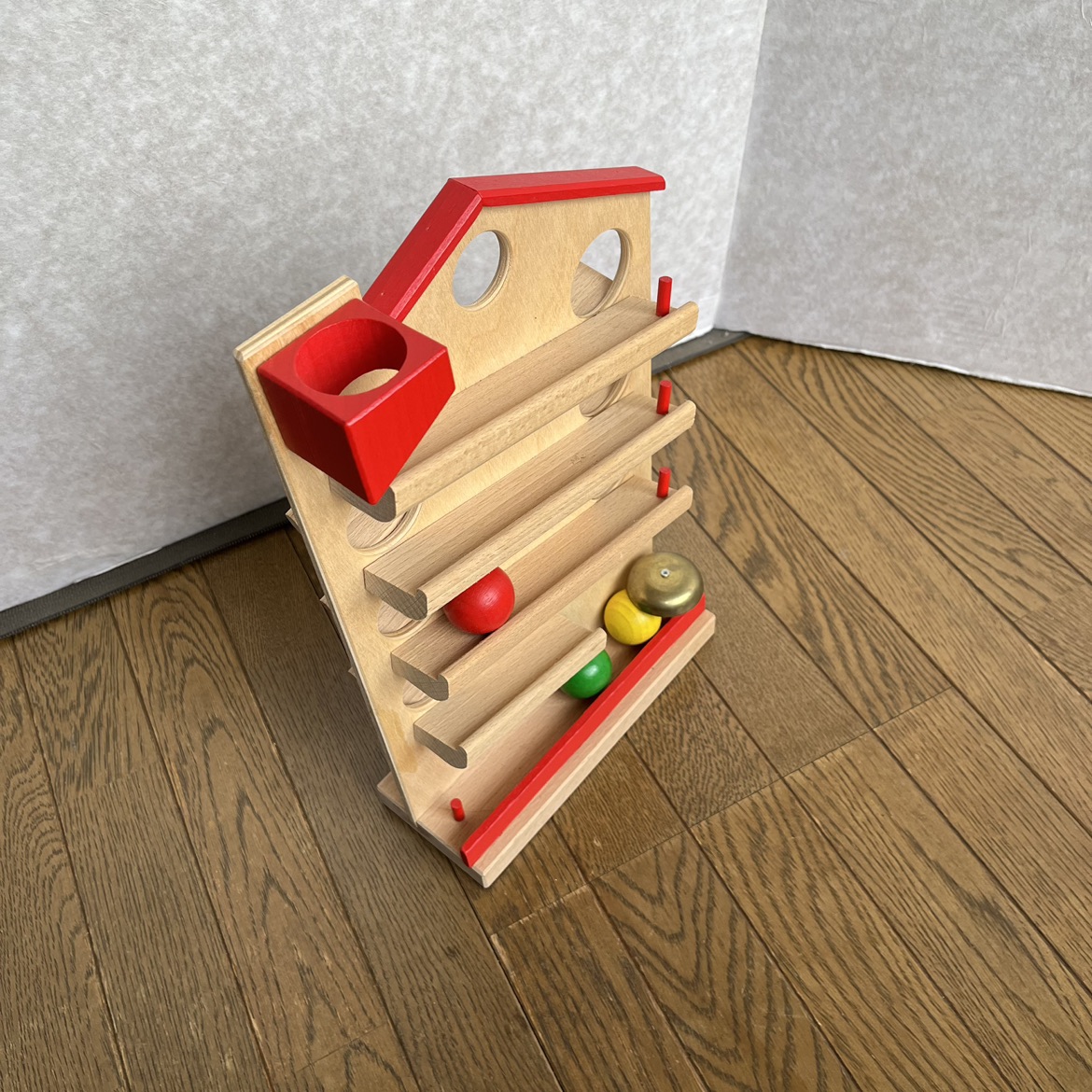 玉転がし　木のおもちゃの写真2枚目