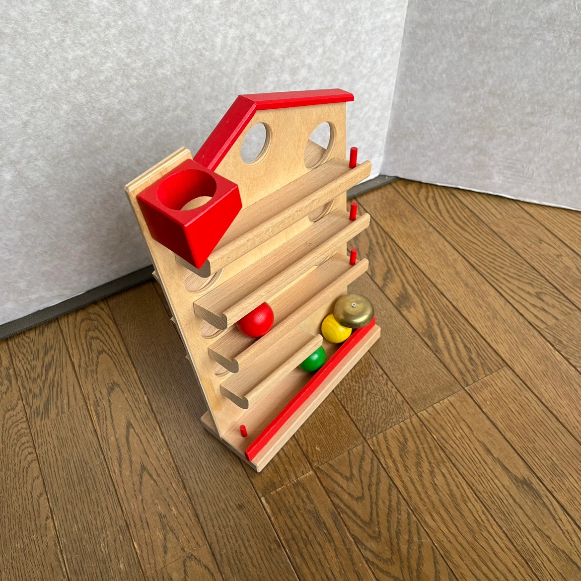 玉転がし 木のおもちゃの写真2枚目