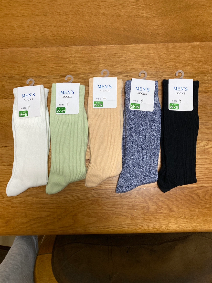 メンズソックス 25〜27 5足セット①と②の写真3枚目