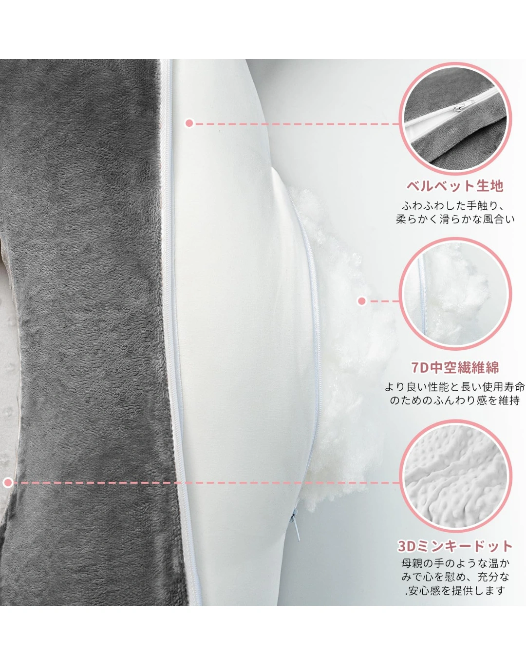 【美品】授乳クッションの写真6枚目