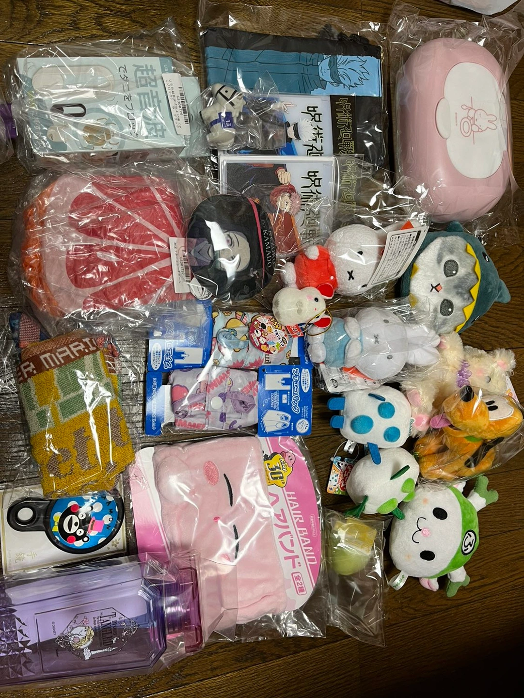 大量のプライズ品の写真3枚目