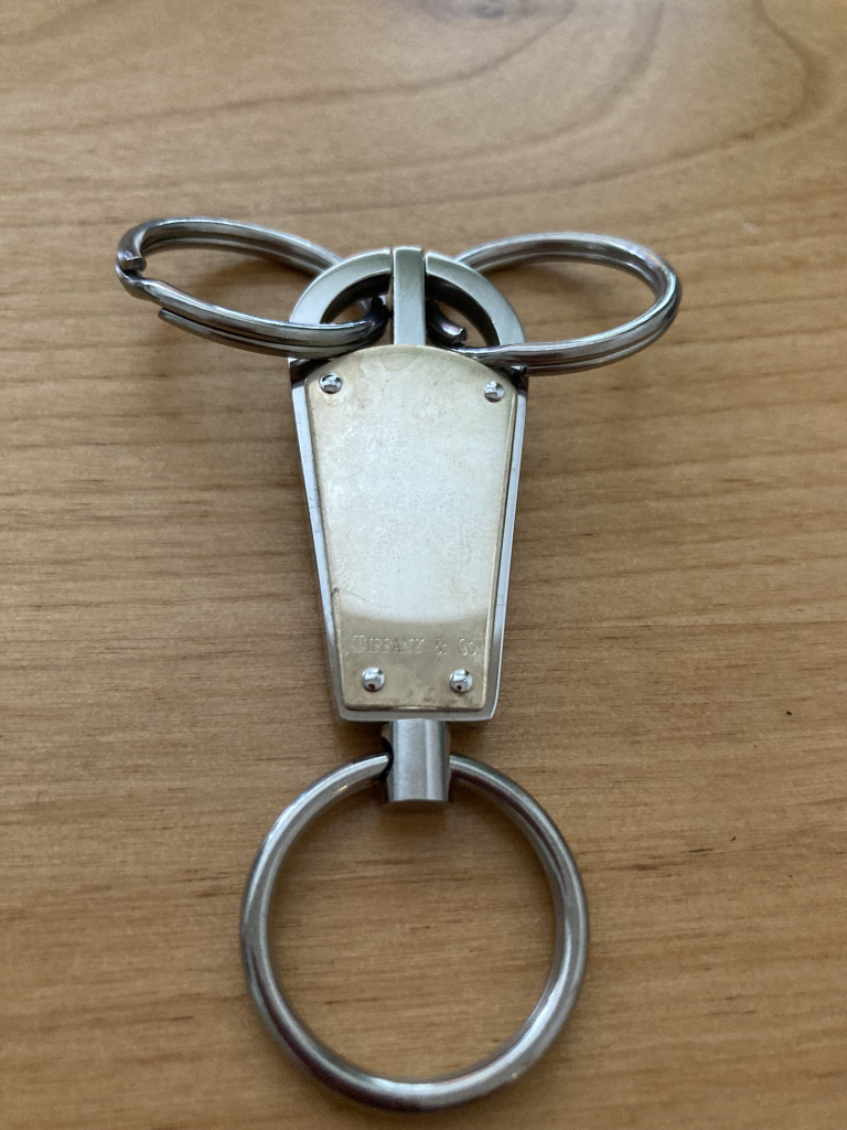 Tiffany&Co. バレット Ag925 キーリング 1837の写真2枚目