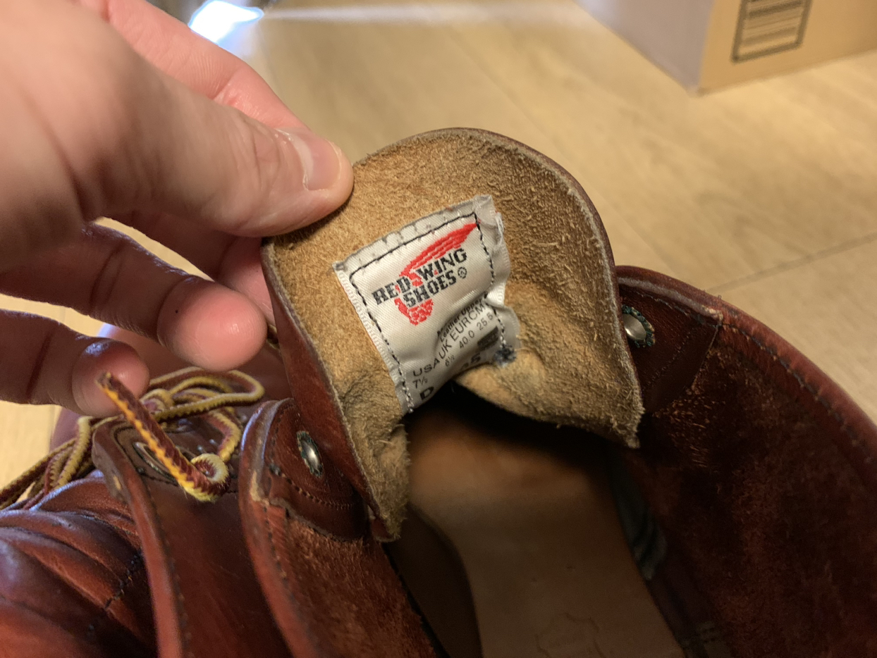 【急募】2/12まで!!! ★RED WING★ブーツ★25.5cm★の写真4枚目