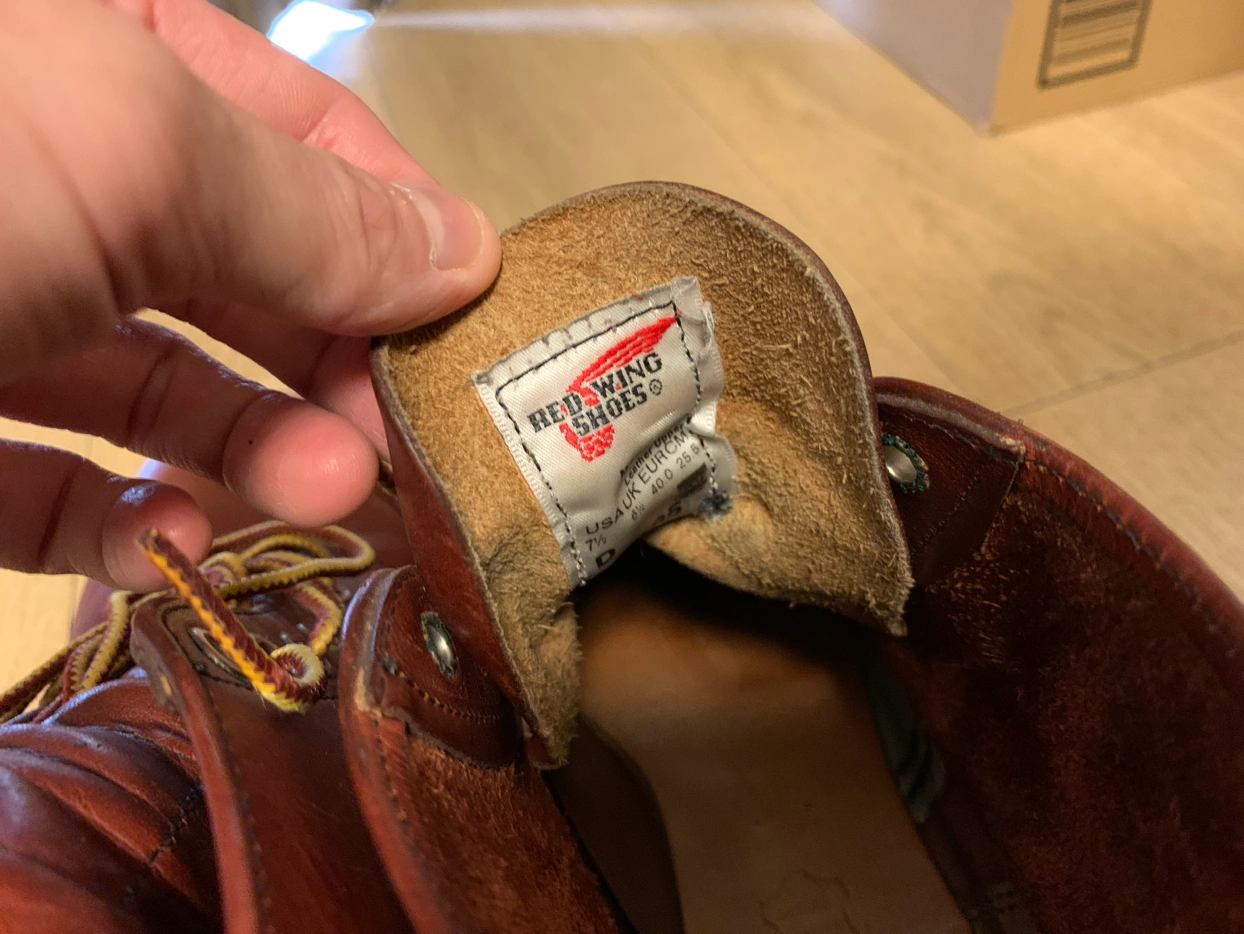 【急募】2/12まで!!! ★RED WING★ブーツ★25.5cm★の写真4枚目