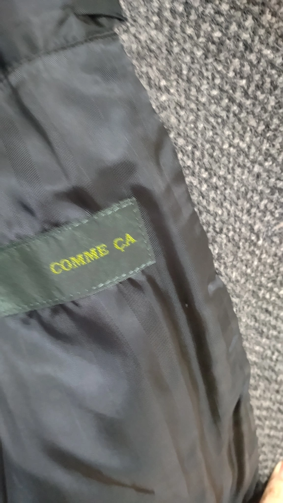 コムサ メンズウールジャケット COMME ÇA 日本製の写真6枚目