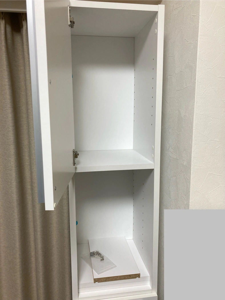 洗面所 棚 ラック タオル収納の写真2枚目