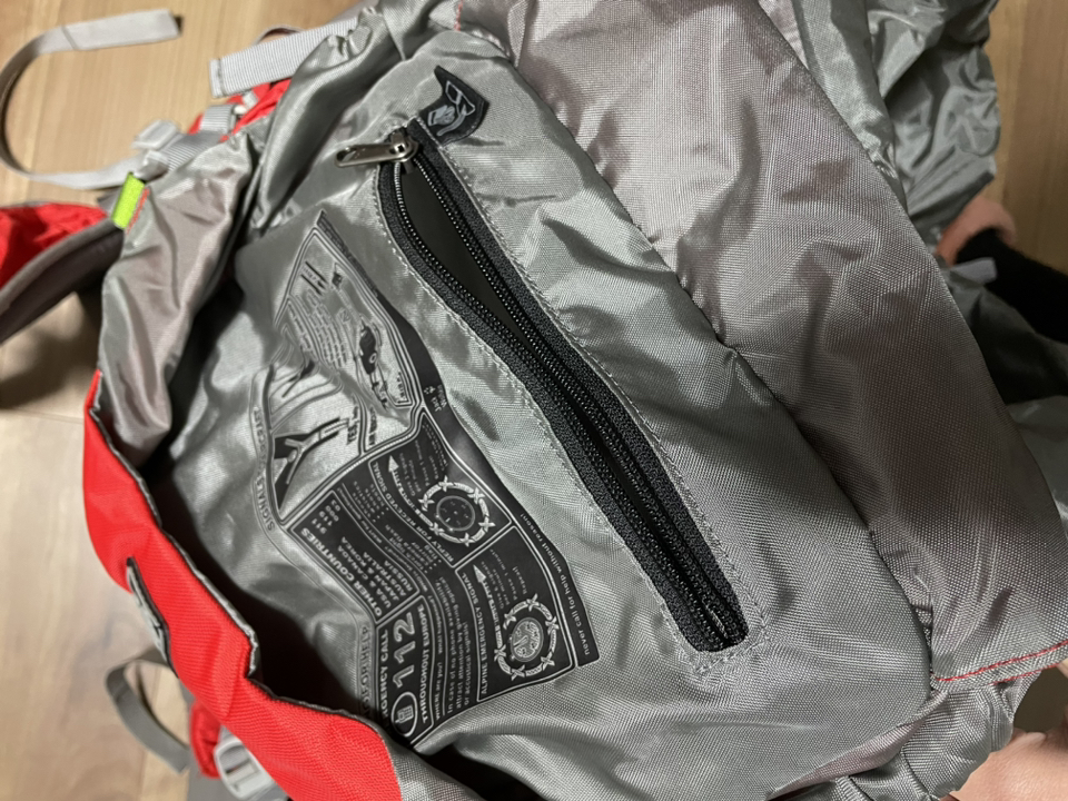 登山リュック 36リットル Jack Wolfskinの写真5枚目