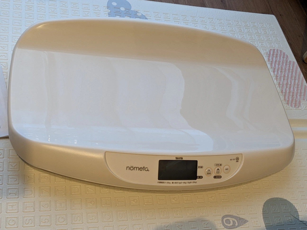 【箱付き美品】TANITA nometa BB-105 タニタ ノメタ ベビースケール