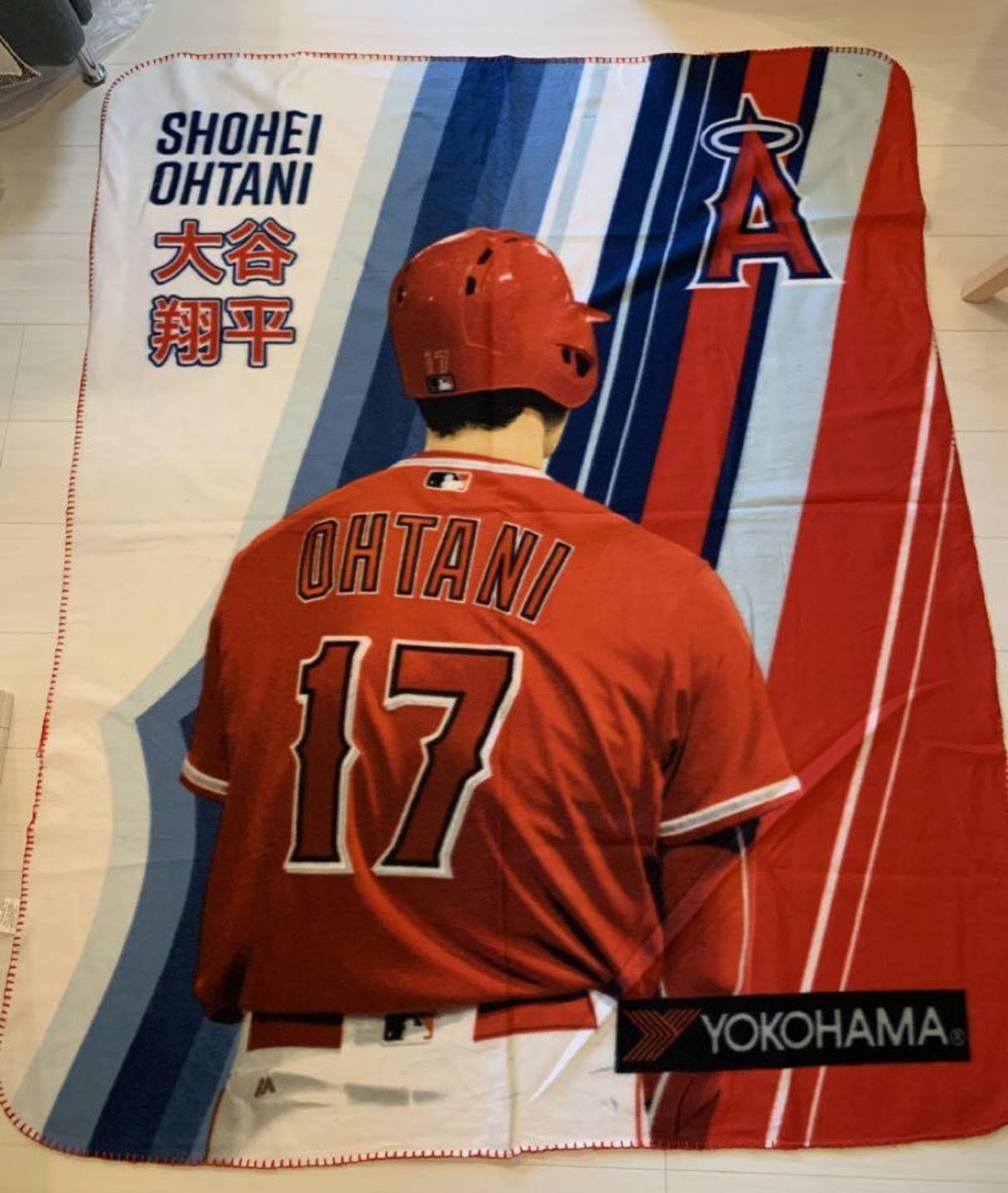 【非売品】大谷翔平 ブランケット エンゼルススタジアム配布品