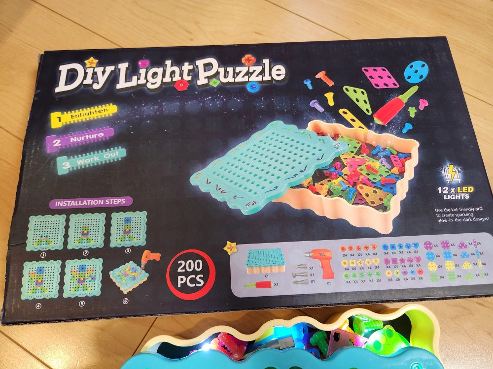 【お値下げ】Diy Light Puzzleの写真4枚目
