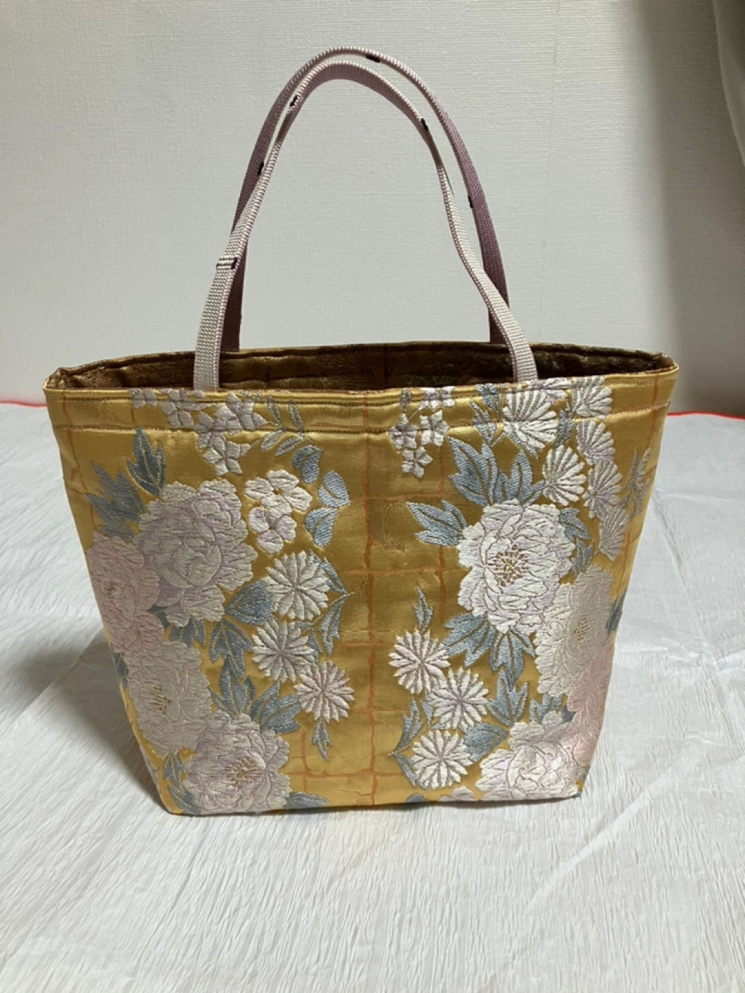 帯地バッグ 正絹 ハンドメイド