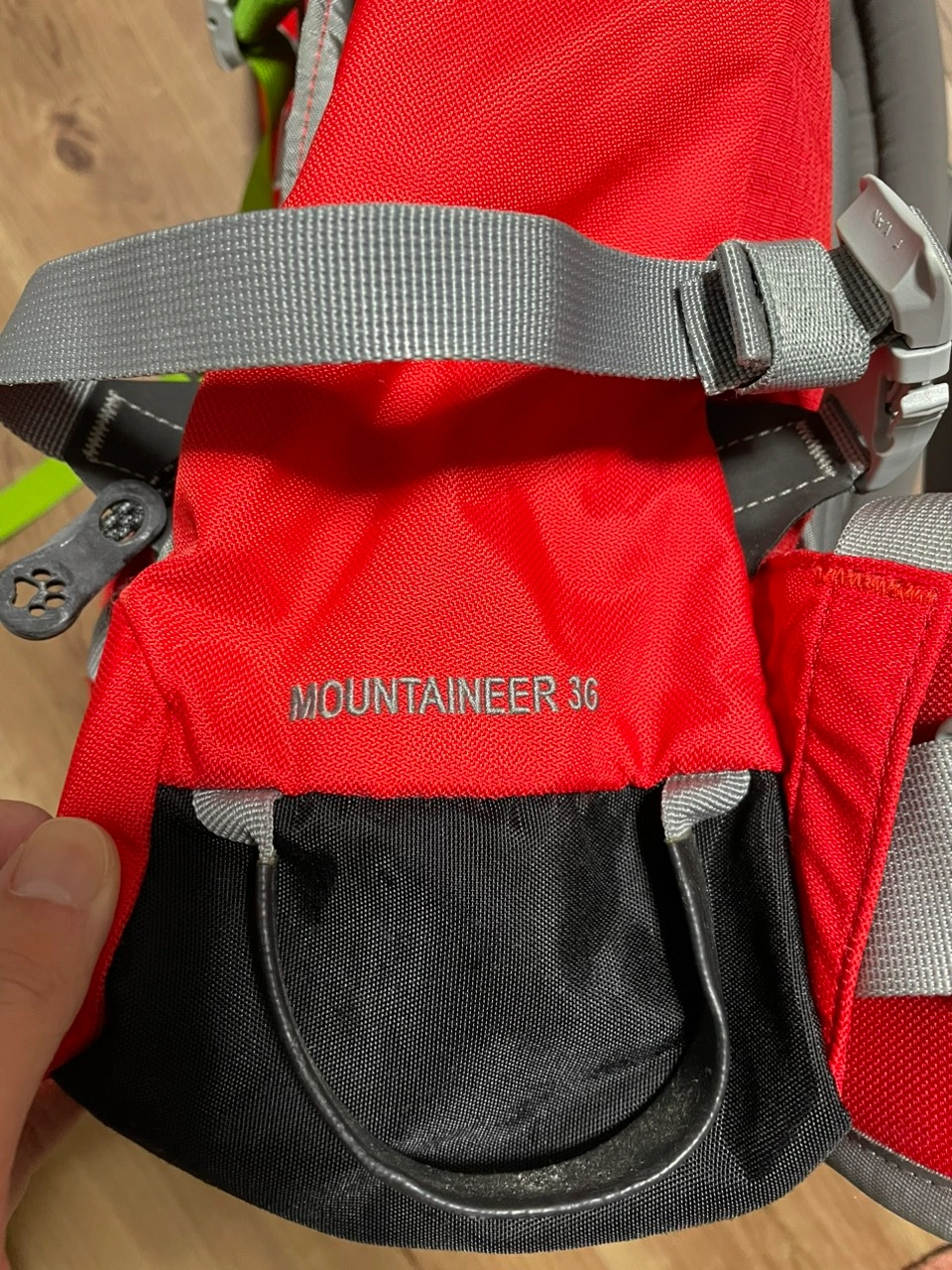 登山リュック 36リットル Jack Wolfskinの写真7枚目
