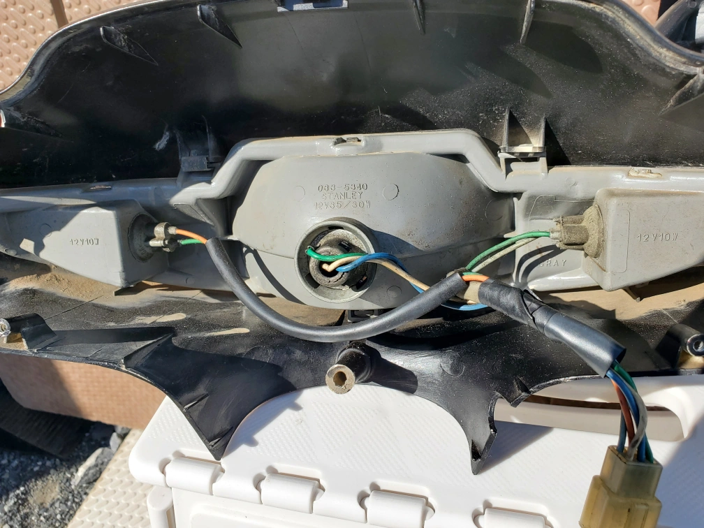 ホンダ ディオ Dio AF27 アンダーカウル(新品) モール(新品) ライトAssy テールAssyの写真7枚目