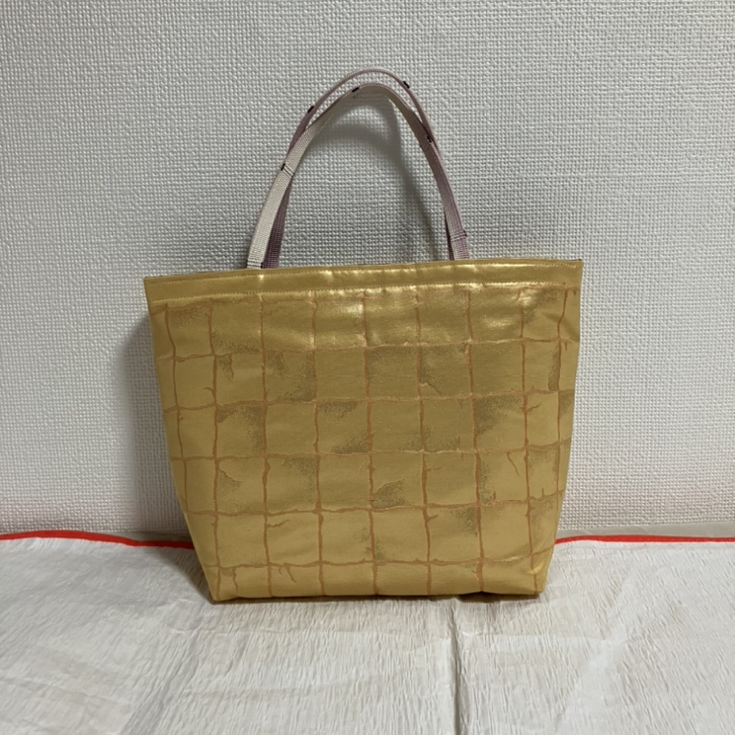 帯地バッグ　正絹　ハンドメイドの写真2枚目