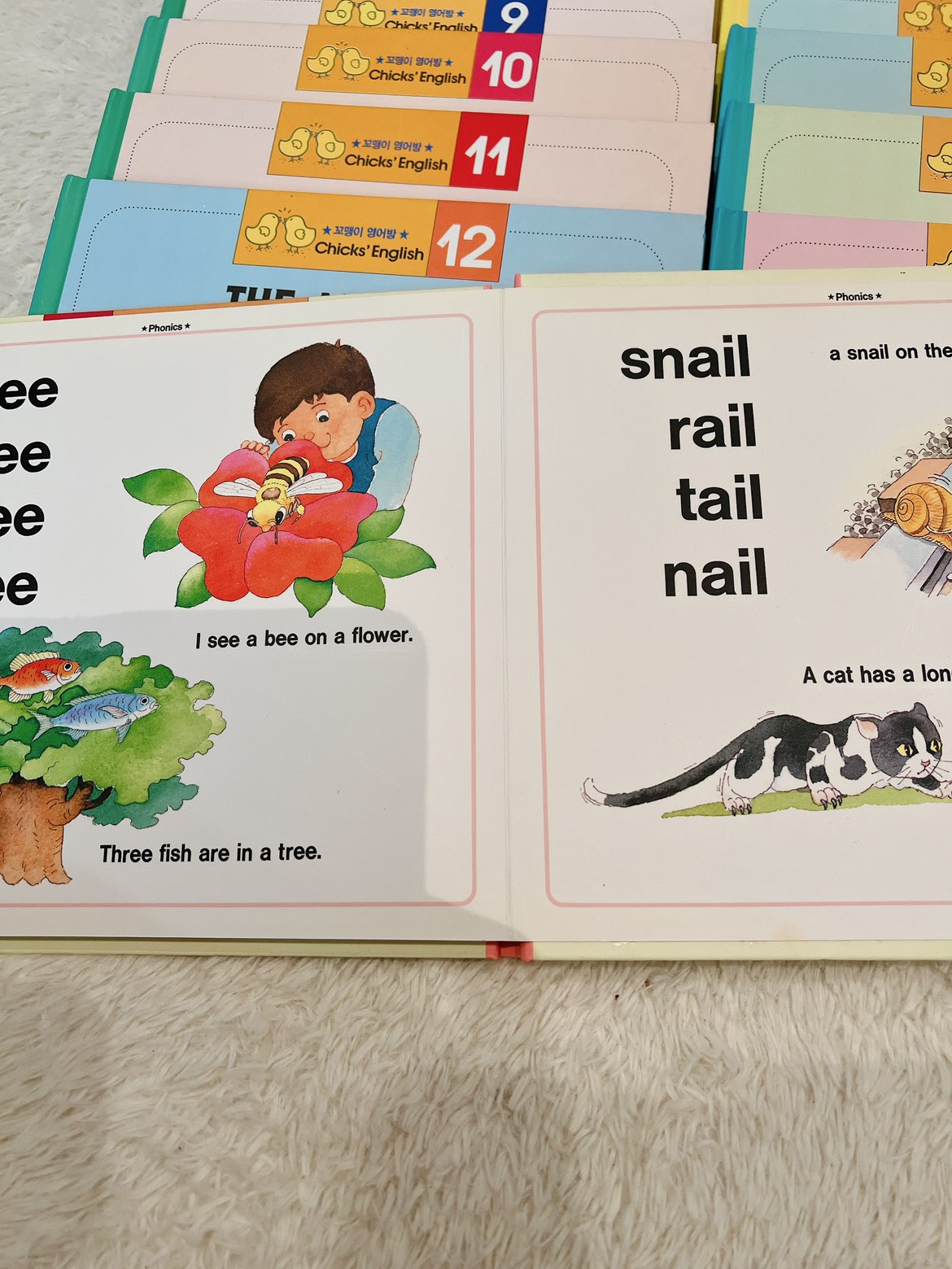 英語　韓国語　19冊　English phonics books 19booksの写真2枚目