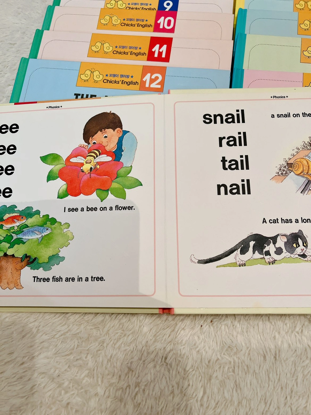 英語 韓国語 19冊 English phonics books 19booksの写真2枚目