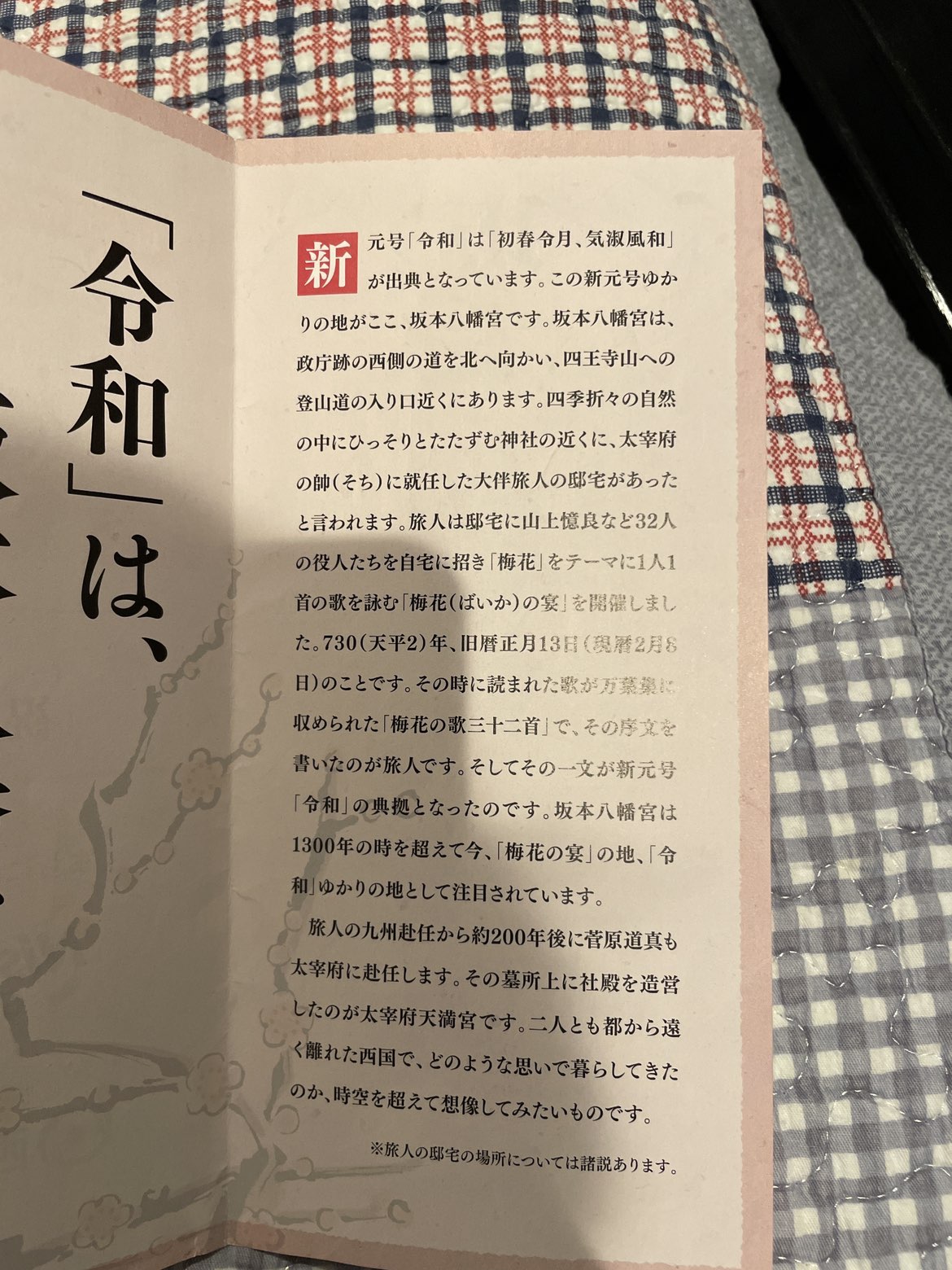 令和元年記念の写真3枚目