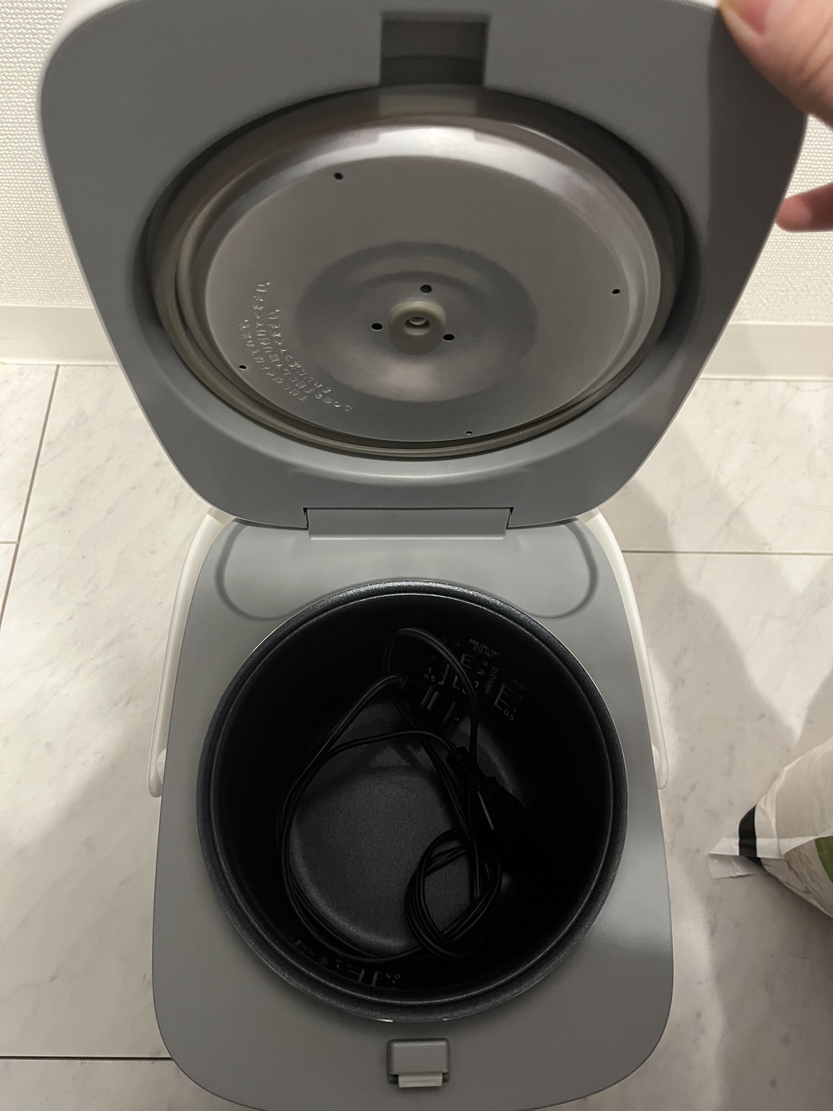 ヤマゼンYAMAZEN炊飯器の写真2枚目