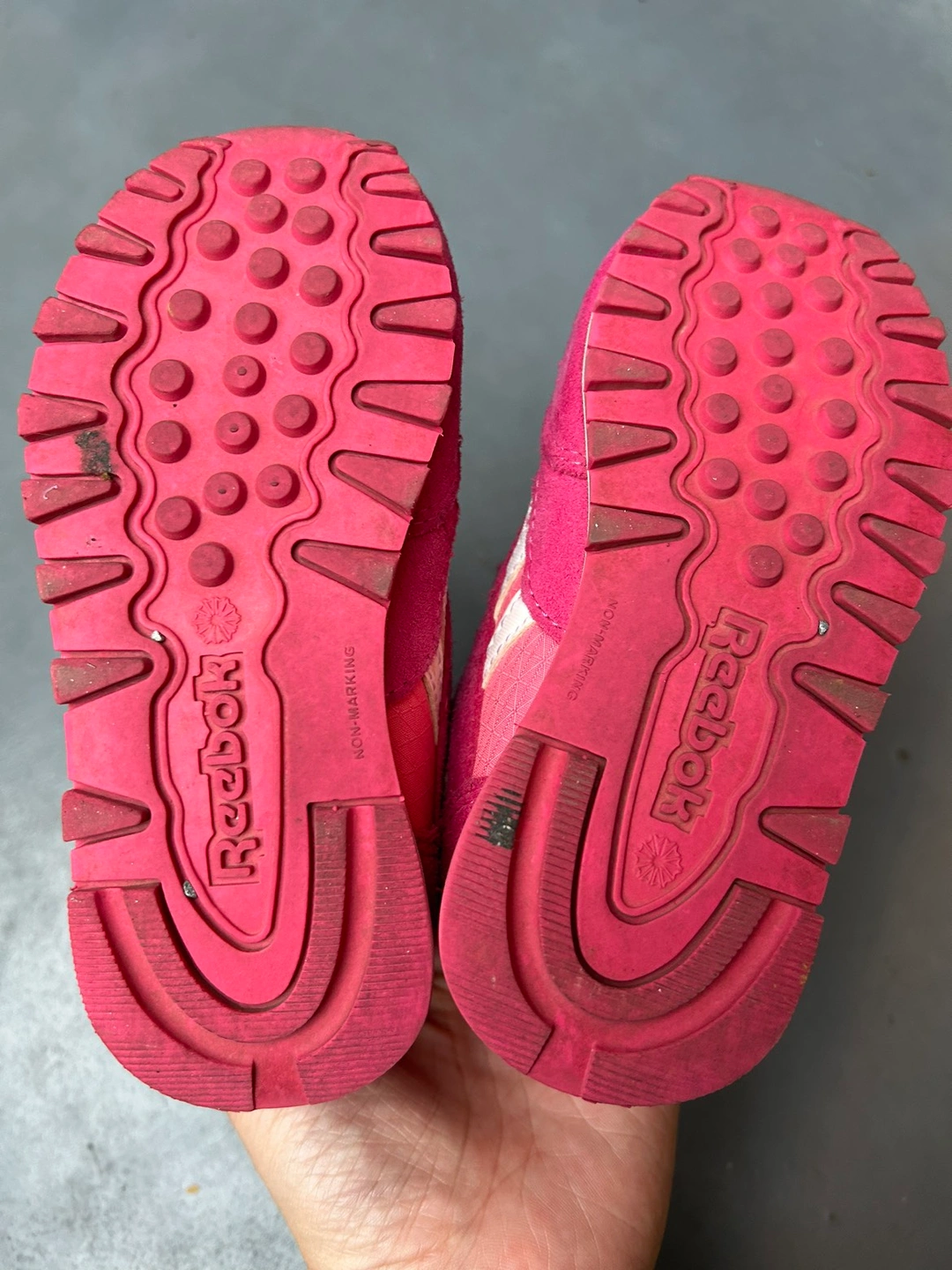 Reebok 14㎝子ども用ピンクシューズの写真5枚目