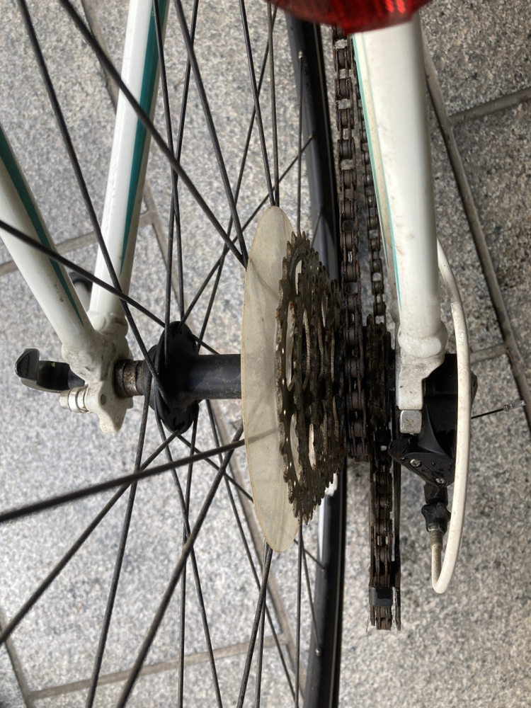 レディースクロスバイク　自転車　中古品の写真9枚目