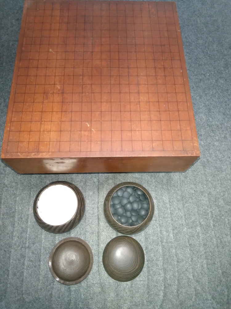 碁盤と碁石