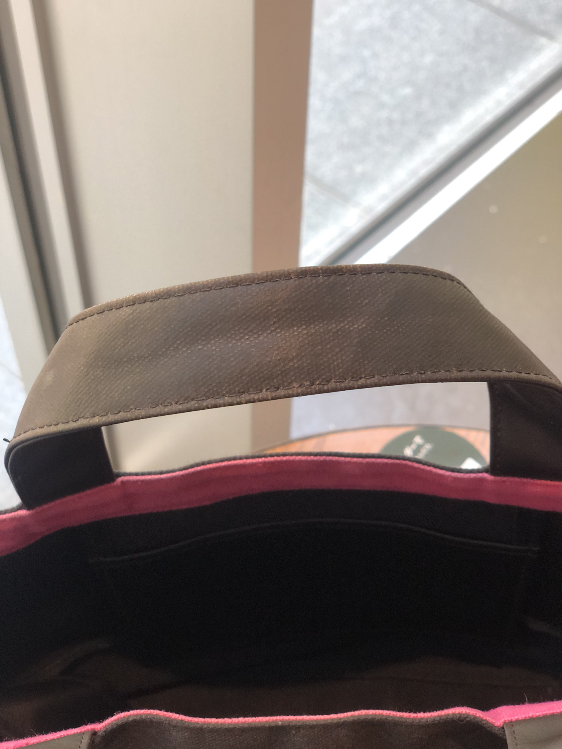 USED スターバックス トートバッグの写真4枚目