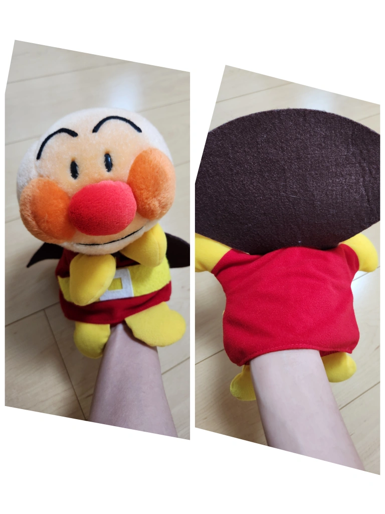 アンパンマンパペット人形セットの写真2枚目