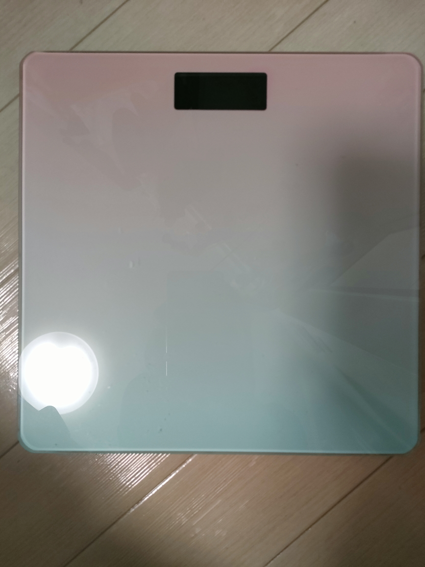 USB充電式　体重計