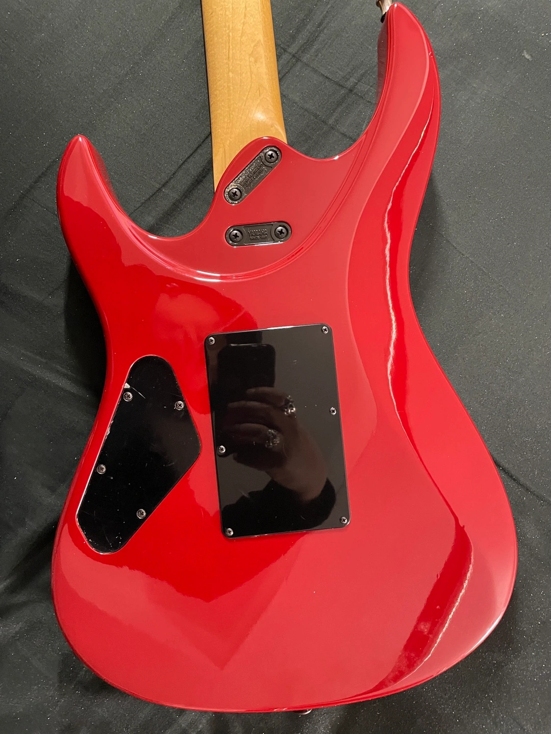 YAMAHA RGZ RED エレキギター 電気系統異常なし ROCK'N MAGIC PRO搭載モデル アーム欠品の写真4枚目