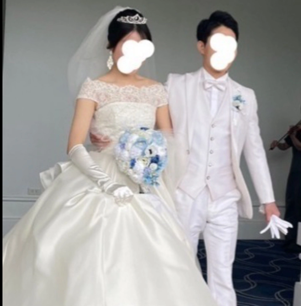 【オーダーメイド】ブーケ ブートニア付きの写真4枚目