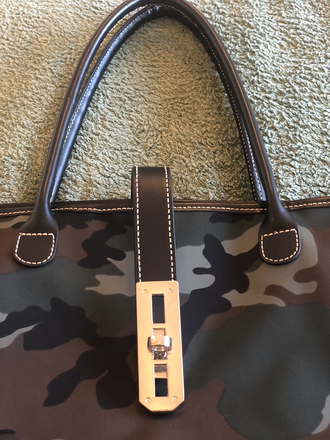 USED LA BAGAGERIE ラ バガジェリー トートバッグ大の写真3枚目