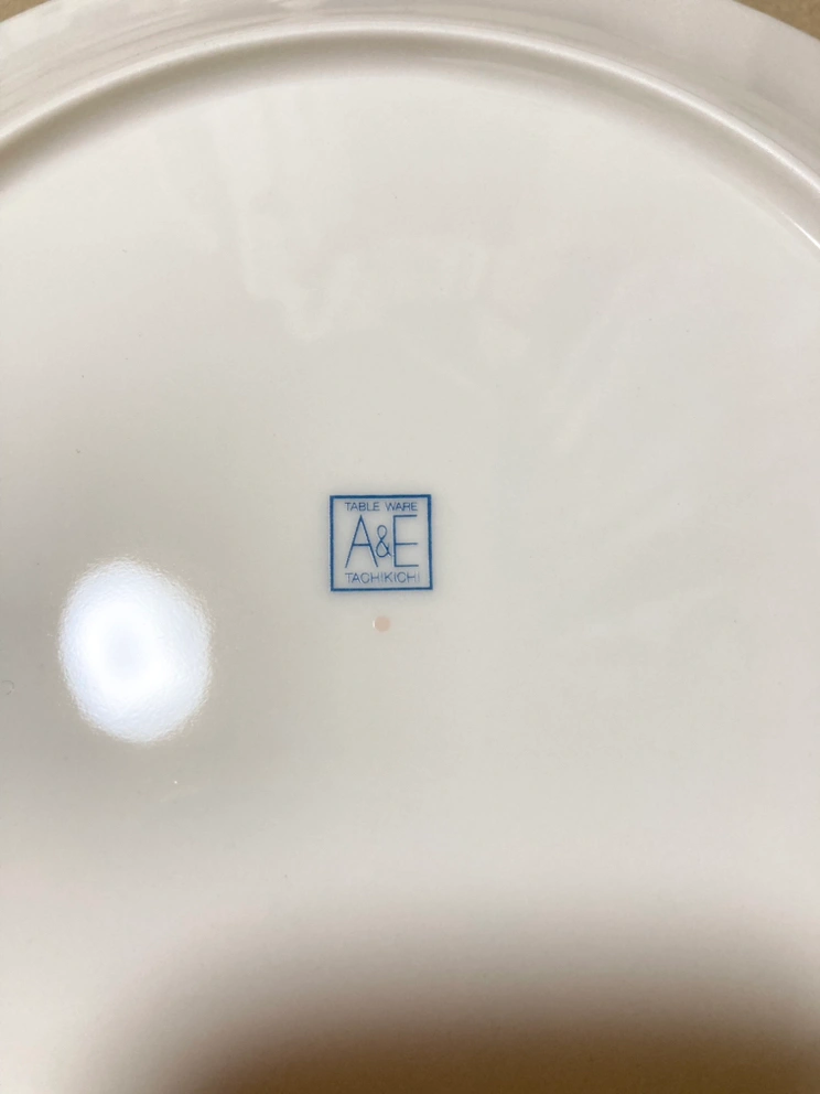 たち吉 A&E プレートの写真3枚目
