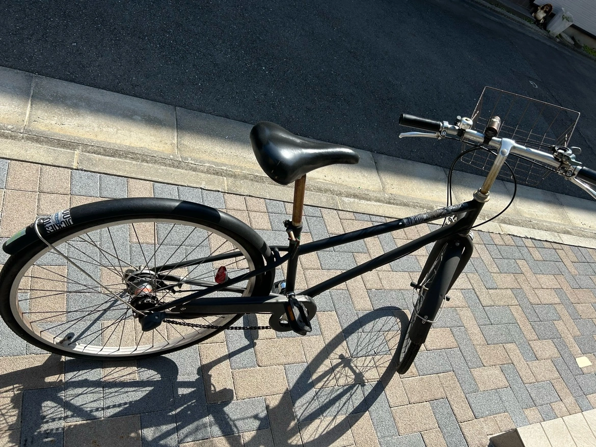 無印良品 🚲 整備済 シマノ内装3段NEXUS 26インチ ロードバイク 良品計画上尾工業株式会社製 シティサイクルの写真4枚目
