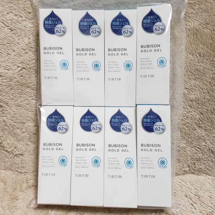 【 TIRTIR 】 BUBISON GOLDGEL 除菌ジェル 50mlの写真3枚目