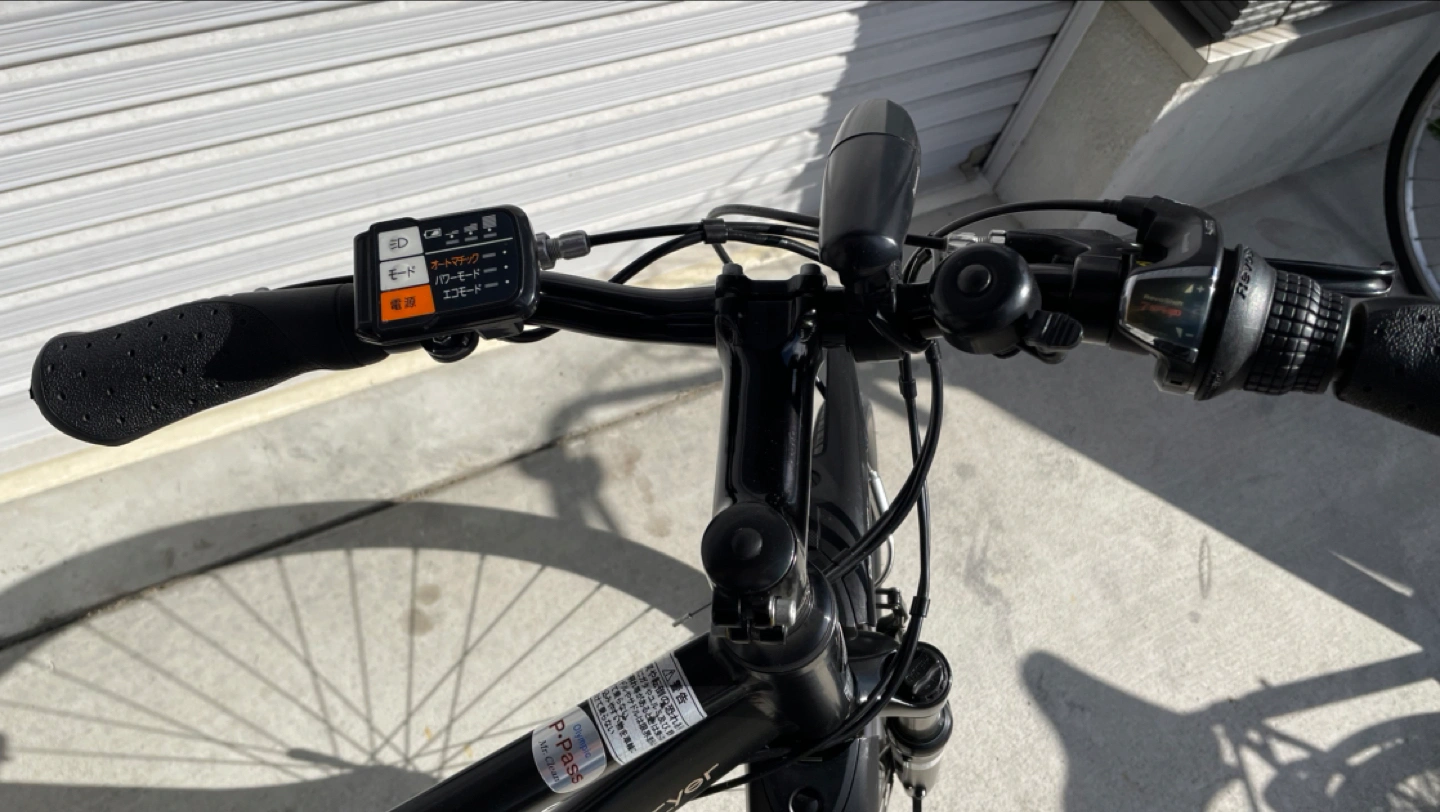 パナソニック電動アシスト自転車 Hurryer ハリヤ 中古美品の写真6枚目