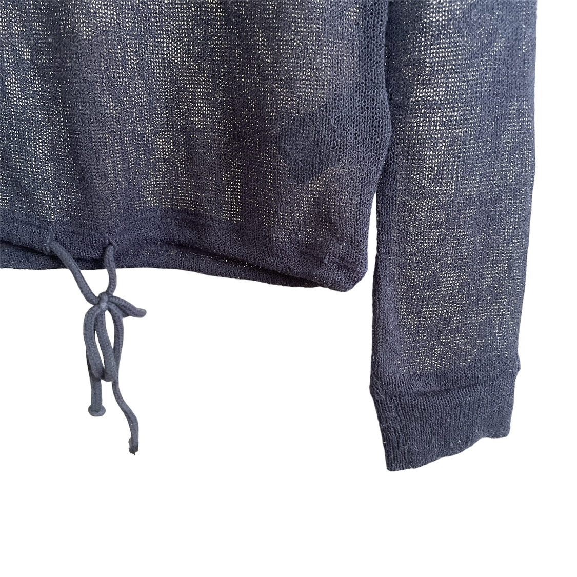 H&M  DIVIDED  シースルー　シアーメッシュニット　パーカーの写真6枚目