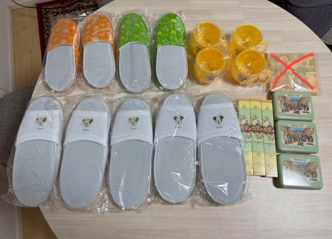 ディズニーランドホテルのアメニティ 非売品 新品未使用