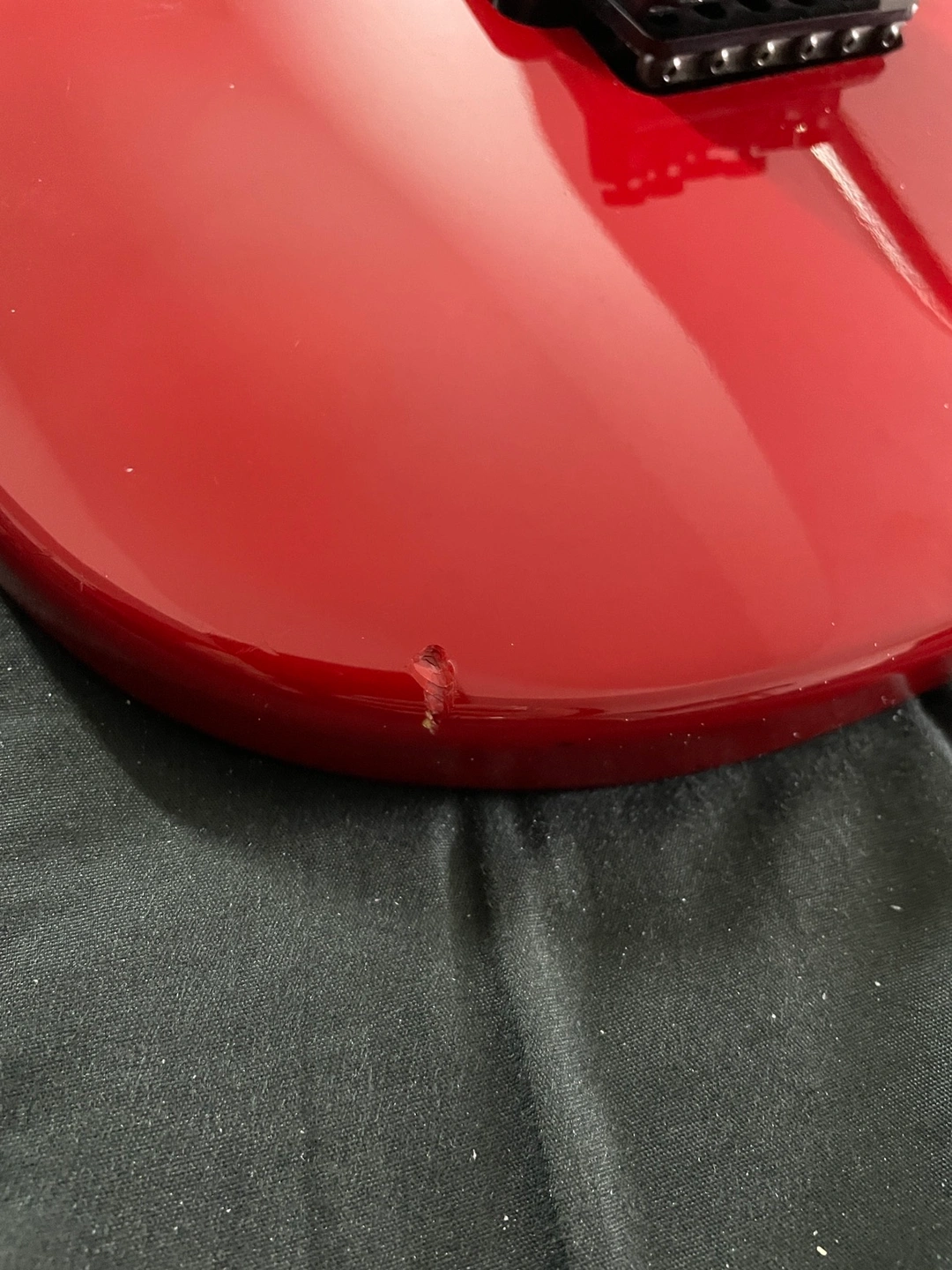 YAMAHA RGZ RED エレキギター 電気系統異常なし ROCK'N MAGIC PRO搭載モデル アーム欠品の写真9枚目