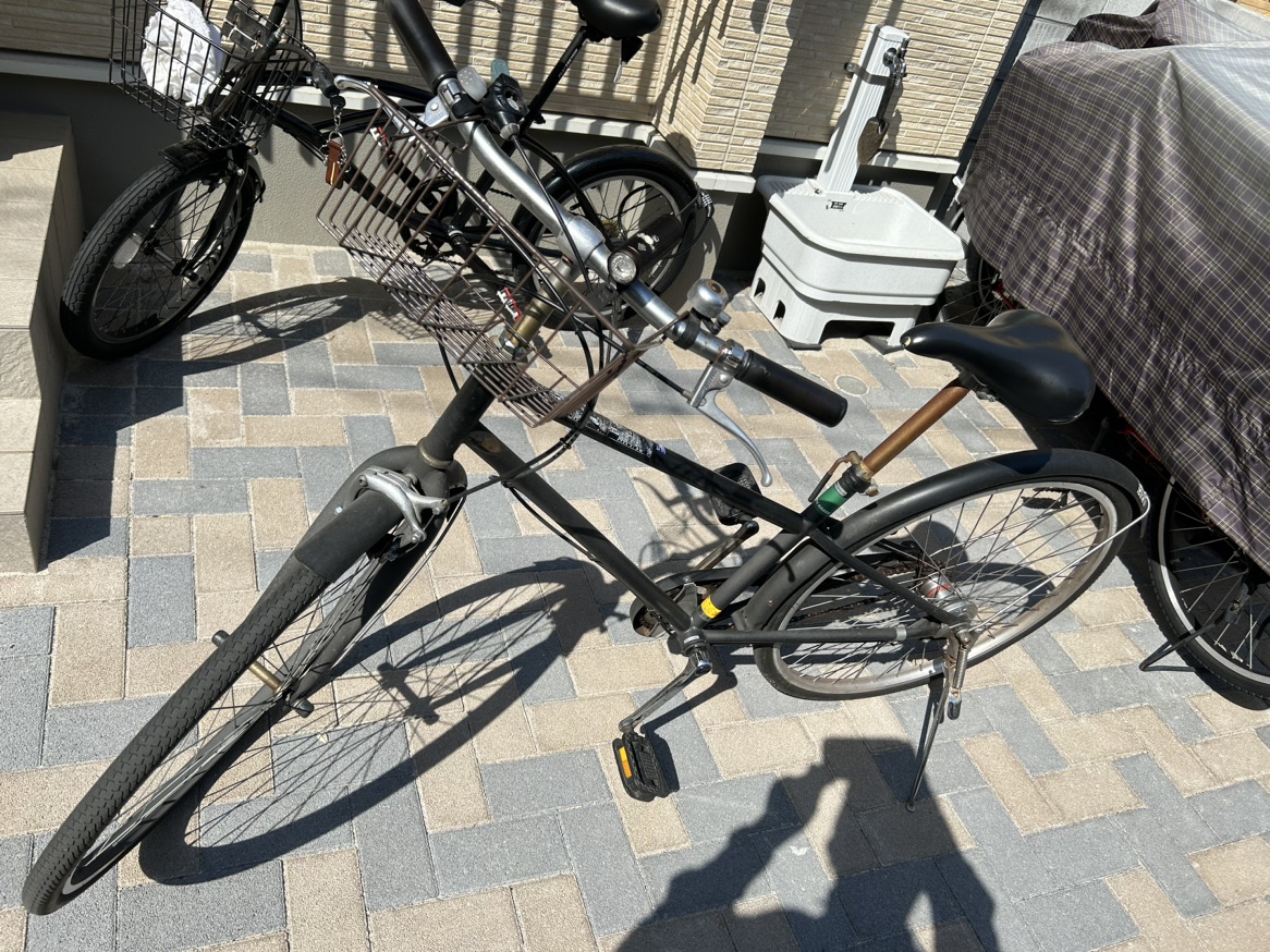 シマノ内装3段NEXUS 無印良品 シティサイクル 整備済 26インチ 良品計画　ロードバイクの写真3枚目