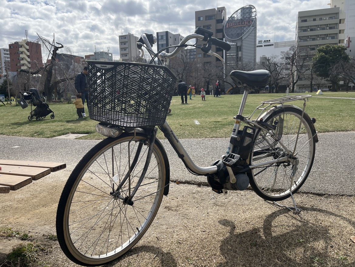 電動アシスト自転車の写真2枚目