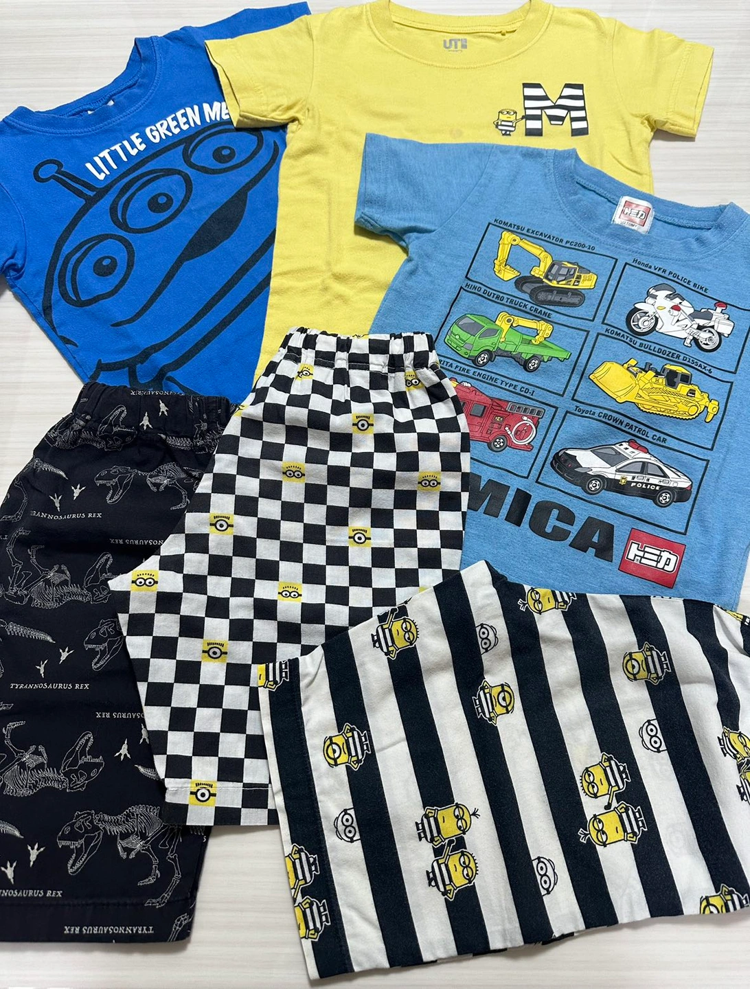 100cm 夏衣類 6枚まとめ売り