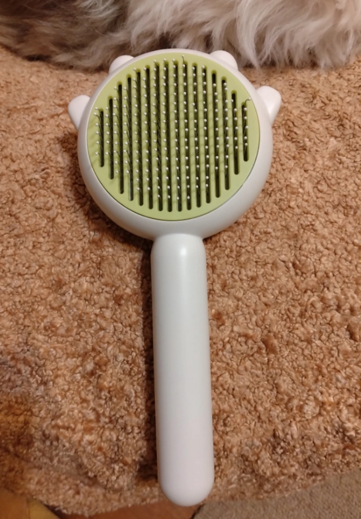 ワンタッチ ペットブラシ新品 犬 猫 ウサギ等の写真2枚目
