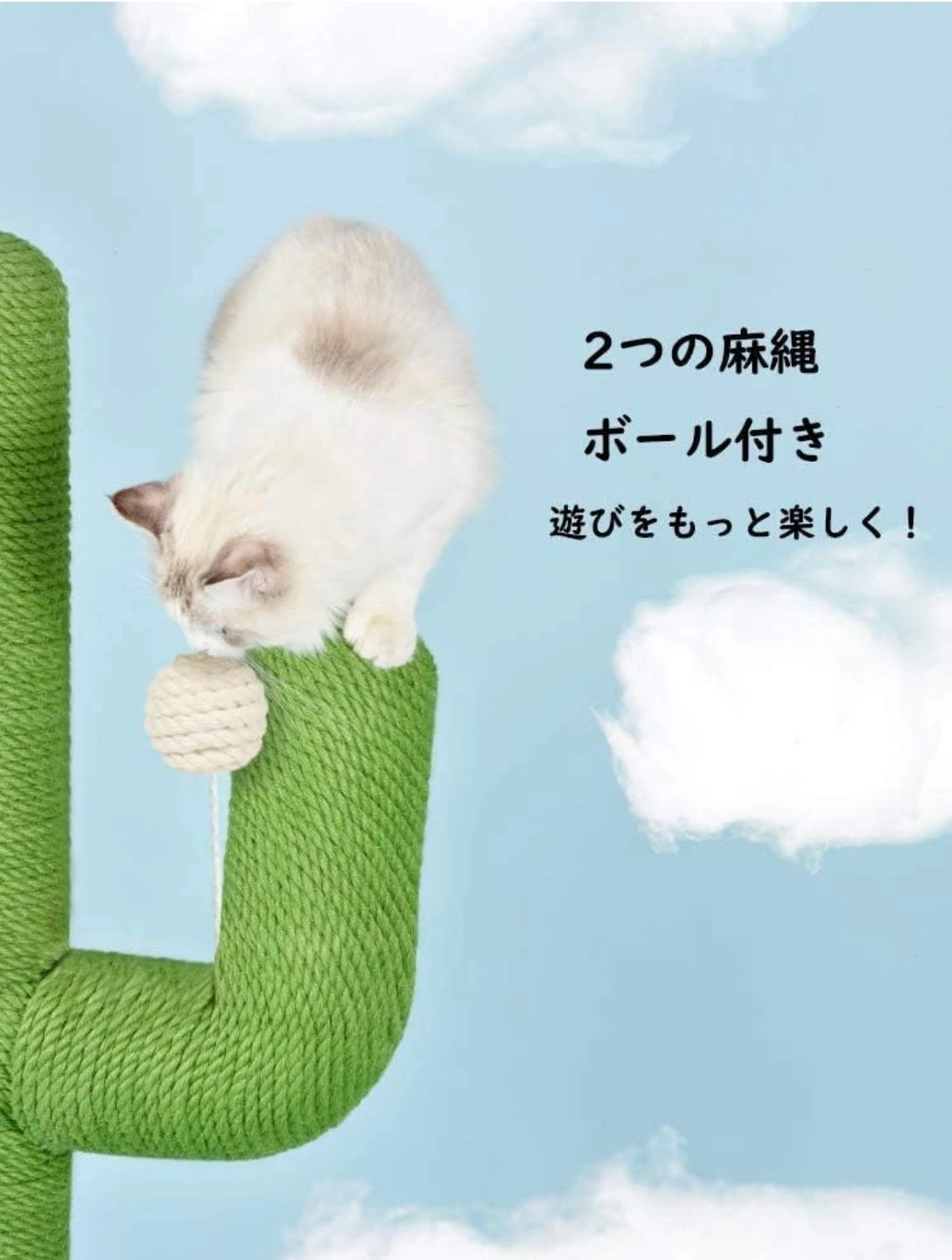 猫の爪研ぎ サボテン 未開封未使用 定価10000円相当の写真3枚目