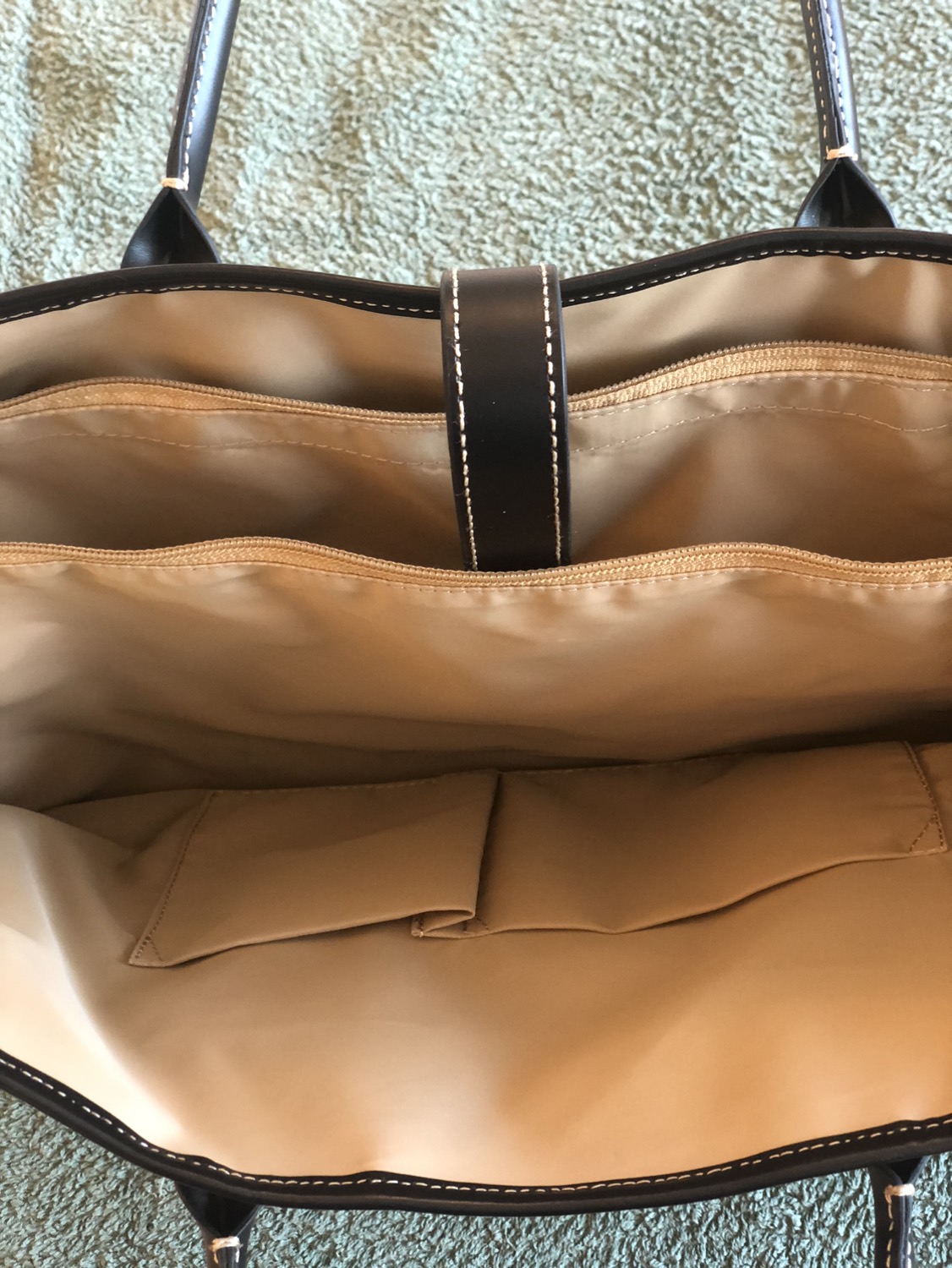 USED LA BAGAGERIE ラ バガジェリー トートバッグ大の写真6枚目