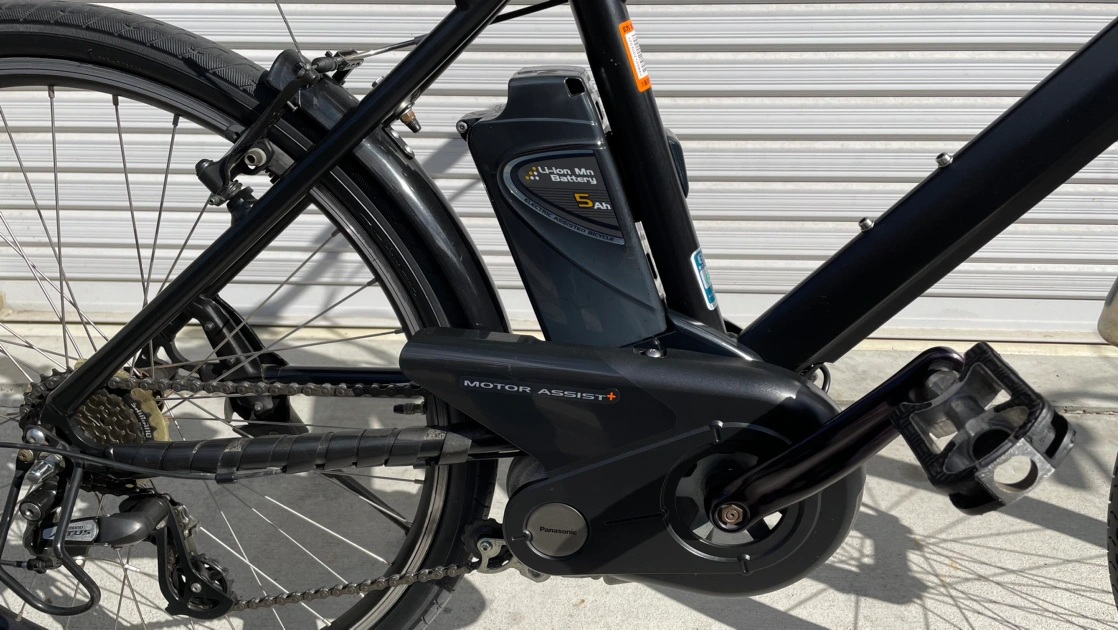 パナソニック電動アシスト自転車 Hurryer ハリヤ 中古美品の写真3枚目