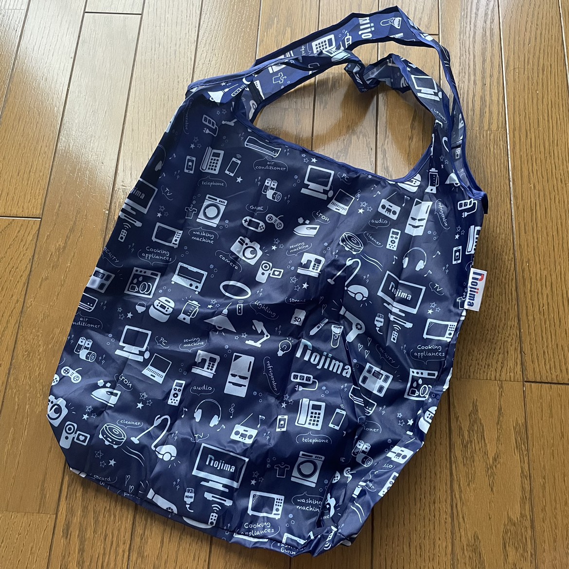 【未使用】ノジマ エコバッグ マイバッグ ノベルティ