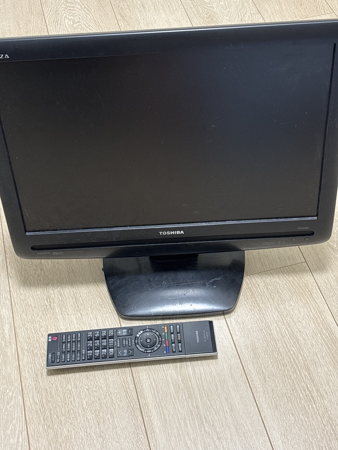 TOSHIBA REGZA 19A3500 リモコン