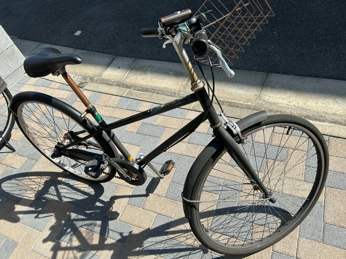 シマノ内装3段NEXUS 無印良品 シティサイクル 整備済 26インチ 良品計画 ロードバイクの写真5枚目