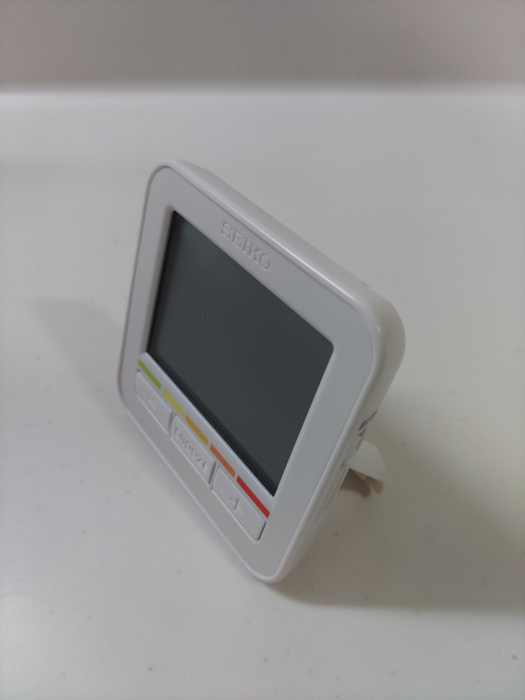 セイコー　タイムクリエーション SQ763W 　熱中症表示付き目覚まし